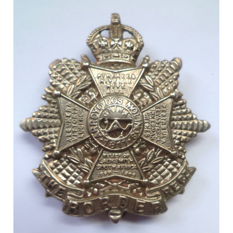 WW2 The Border Regiment Cap Badge - British Military Insignia