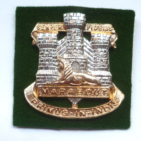 Devonshire & Dorset Regiment Staybrite Cap Badge Cap Badge - British Military Insignia
