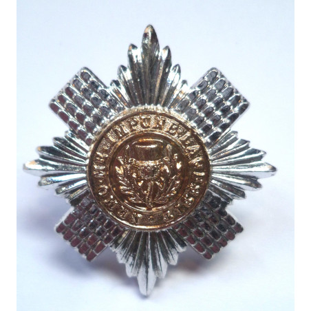 Scots Guards Staybrite Cap Badge - British Military Insignia