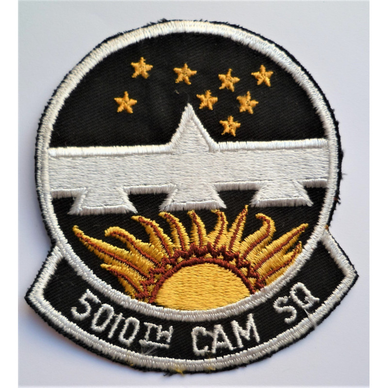 United States 5010th CAM Squadron Cloth Patch Badge USAF Consolidated Aircraft Maintenance