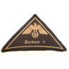 WW2 German DRK German Red Cross Sleeve Insignia.- Third Reich Insignia