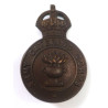 Army Catering Corps Officer's Bronze Cap Badge - British Military Insignia