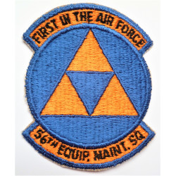 United States 56th Equipment Maintenance Squadron Cloth Patch Badge USAF