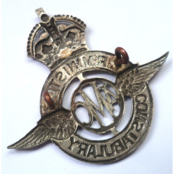 Air Ministry Constabulary Cap Badge - British Military Insignia