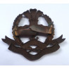 WW2 Middlesex Regiment Officer's Bronze Cap Badge - British Military Insignia