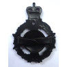 Royal Army Chaplains' Department (Christian) Black Cap Badge - British Military Insignia