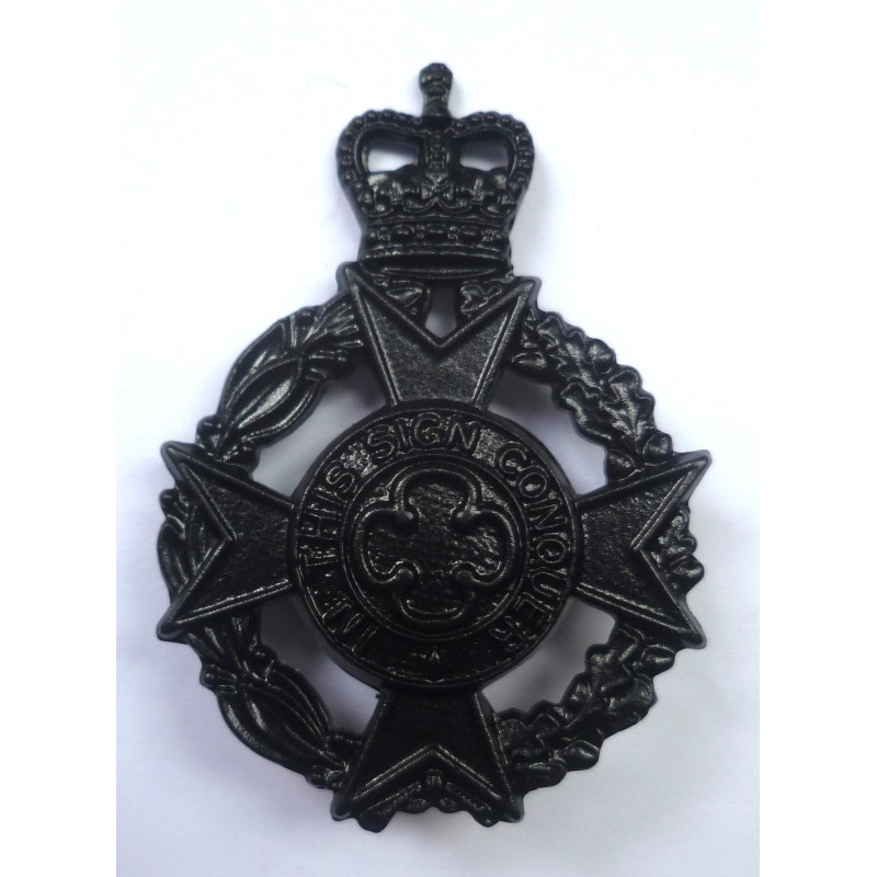 Royal Army Chaplains' Department (Christian) Black Cap Badge