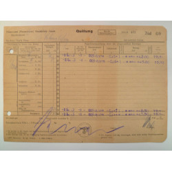 WW2 German Food Ration Card 1945 - Third Reich Insignia