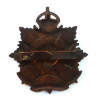 The Border Regiment Officer's Bronze Cap Badge - British Military Insignia