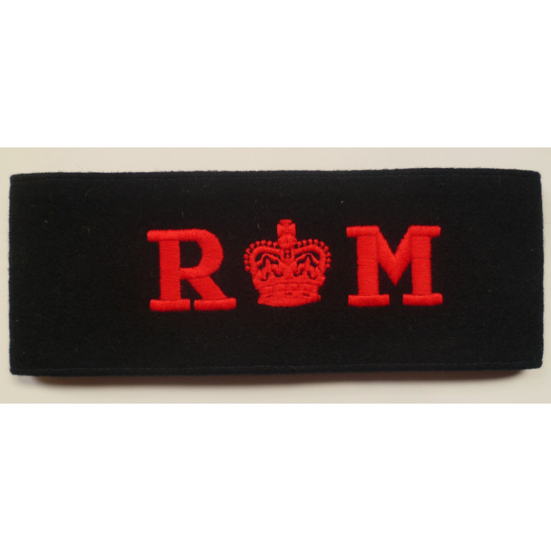 Royal Marines Arm Band - Queen's crown - British Military Insignia
