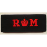 Royal Marines Arm Band - Queen's crown - British Military Insignia