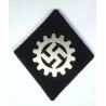 German DAF Sleeve Diamond With RZM Label - Third Reich Insignia