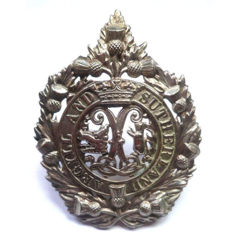 Argyll & Sutherland Highlanders NCO's Cap Badge - British Military Insignia