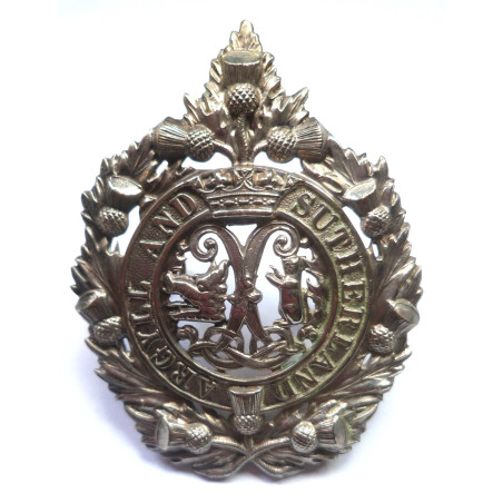 Argyll & Sutherland Highlanders NCO's Cap Badge - British Military Insignia