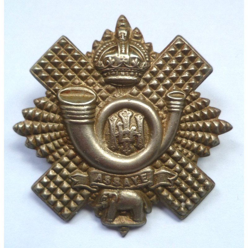 WW2 Highland Light Infantry Glengarry/Cap Badge - RAF - British Military Insignia