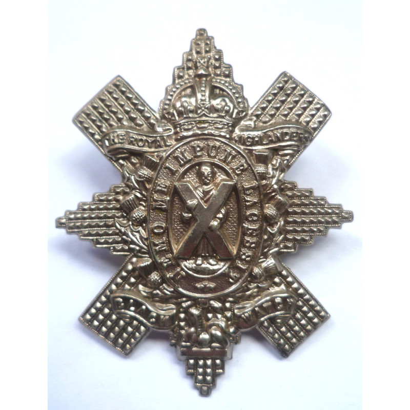 WW1/WW2 Black Watch Glengarry/Cap Badge - British Military Insignia