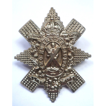 WW1/WW2 Black Watch Glengarry/Cap Badge - British Military Insignia