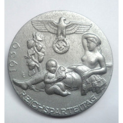 Reichsparteitag (RPT) Badge 1939 Tinnie - Third Reich Insignia