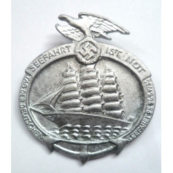 Seefahrt Ist Not Tinnie 1935- Third Reich Insignia