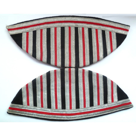 Unissued RAD Musicians "Swallows Nest" Pair - Third Reich Insignia