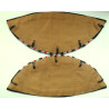 German RAD Musicians "Swallows Nest" Pair - Third Reich Insignia