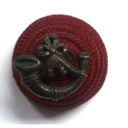 Kings Royal Rifle Corps Officer's Service Dress Cap Boss badge - British Military Insignia