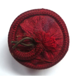 Kings Royal Rifle Corps Officer's Service Dress Cap Boss badge - British Military Insignia
