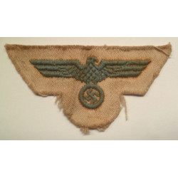 German Kriegsmarine Overseas Cap Eagle - Third Reich Insignia