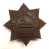 Lincolnshire Regiment Officers Bronze Cap Badge - British Military Insignia