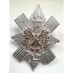 Royal Highlanders (Black Watch) Staybrite Cap/Glengarry Badge - British Military Insignia