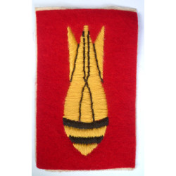 WW2 British Bomb Disposal Cloth Arm Badge - British Military Insignia