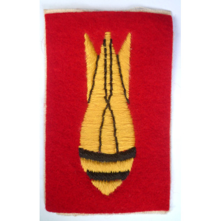 WW2 British Bomb Disposal Cloth Arm Badge - British Military Insignia