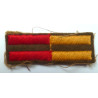 WW2 Royal Armoured Corps Arm Of Service Stripes Uncut - British Military Insignia