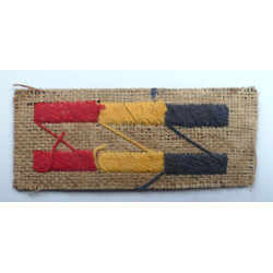WW2 Royal Electrical Mechanical Engineers Arm Of Service Stripes Uncut- REME - British Military Insignia