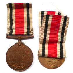 WW1 Special Constabulary Long Service Medal To William Smith- British Police insignia