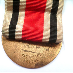 WW1 Special Constabulary Long Service Medal To William Smith- British Police insignia