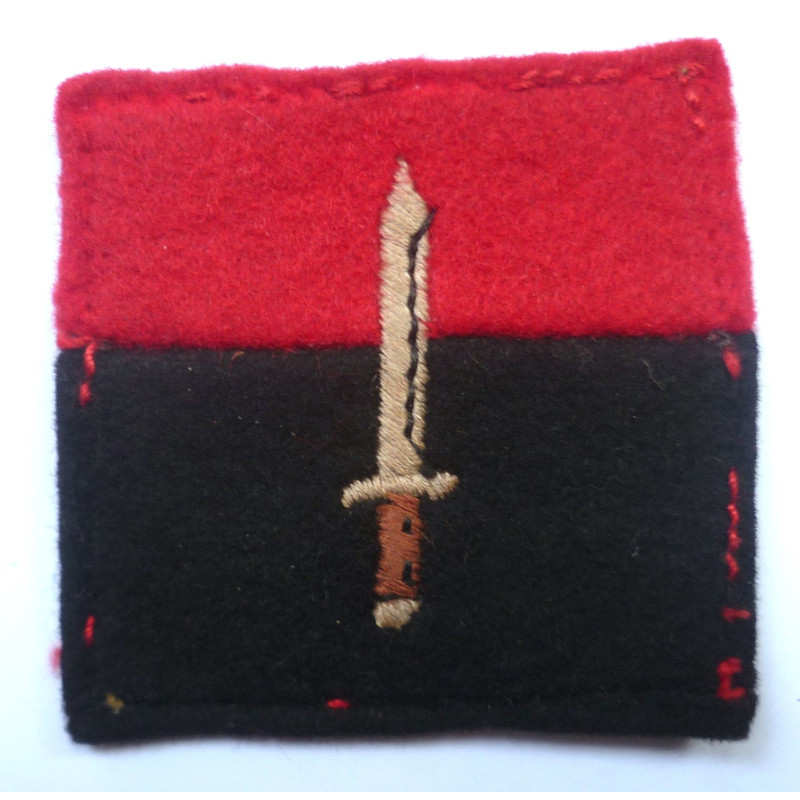 1st British Army Infantry Demonstration Unit Warminster cloth Formation Sign