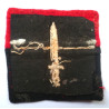1st British Army Infantry Demonstration Unit Warminster cloth Formation Sign - British Military Insignia