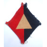 WW2 Printed 1st Division Royal Artillery Formation Badge - British Military Insignia
