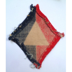 WW2 Printed 1st Division Royal Artillery Formation Badge - British Military Insignia