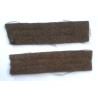 Pair WW2 Army Catering Corps Arm of Service Strips - British Military Insignia