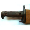 WWI Model 1917 Bolo Knife by Plumb Philadelphia Dated 1918 with Canvas Scabbard - United States