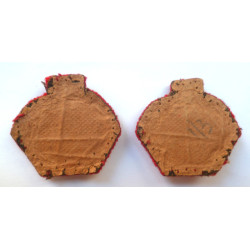 Pair Of WW2 Infantry Major's Rank Crowns- King's Crown - British Military Insignia