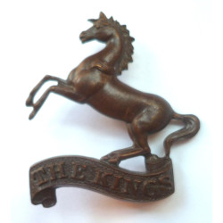 5th (Territorial) Battalion, King's (Liverpool Regiment) Bronze Collar Badge - British Military Insignia