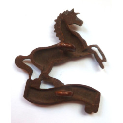5th (Territorial) Battalion, King's (Liverpool Regiment) Bronze Collar Badge - British Military Insignia
