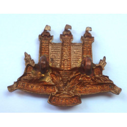 King's Own Scottish Borderer's Collar Badge - British Military Insignia