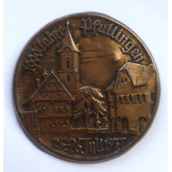 German 1000 Jahre Pfullingen Tinnie 1937 - German Third Reich