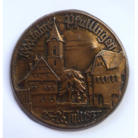 German 1000 Jahre Pfullingen Tinnie 1937 - German Third Reich