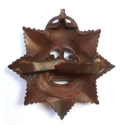 WW2 The Devonshire Regiment Officers Bronze Cap Badge - British Military Insignia