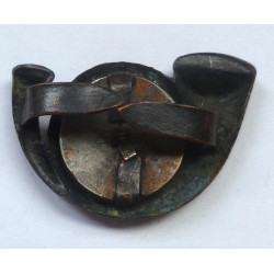 King’s Own Yorkshire Light Infantry Officers Bronze Cap Badge -KOYLI - British Military Insignia